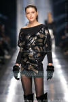Super Short Skirt and High Boots from Sonia Fortuna Fashion Week February 2007