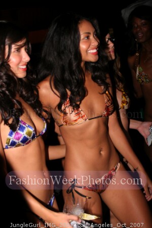 Fashion on Jungle Gurl From Mercedes Bens Fashion Week Los Angeles October 2007