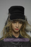 Hat photo by designer Berube from London Fashion Week February 2007 - Berube Photos