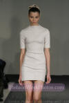 white outfit London Fashion Week February 2007 Sinha-Stanic Fashion Week Event